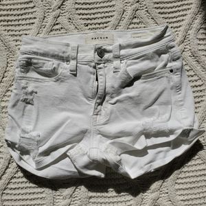 PacSun White "The Shortie" Shorts